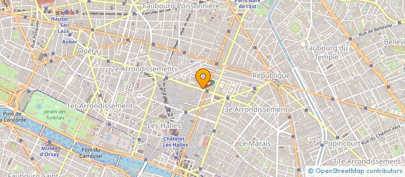 localisation de l'entreprise MADAME HELENE SIMONE RODRIGUEZ  PARIS
