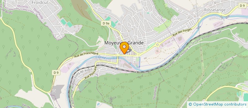 localisation de l'entreprise MADAME HELENE SIMONETTA  MOYEUVRE-GRANDE