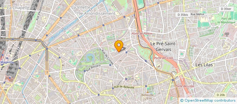 localisation de l'entreprise MADAME HELENE SNYDERS  PARIS