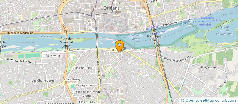 localisation de l'entreprise MADAME HELENE SOW  ORLEANS