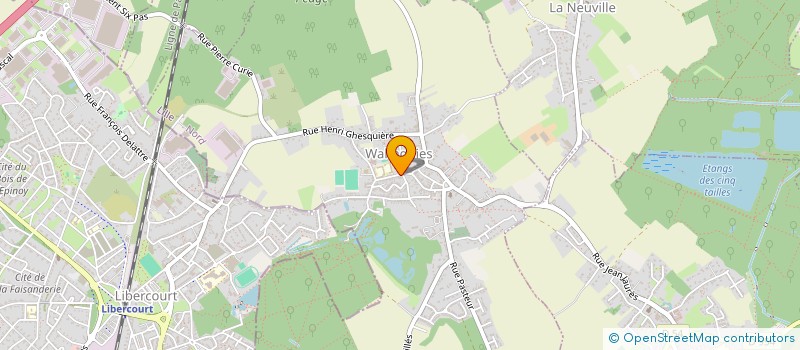 localisation de l'entreprise MADAME HELENE STACHERA à WAHAGNIES