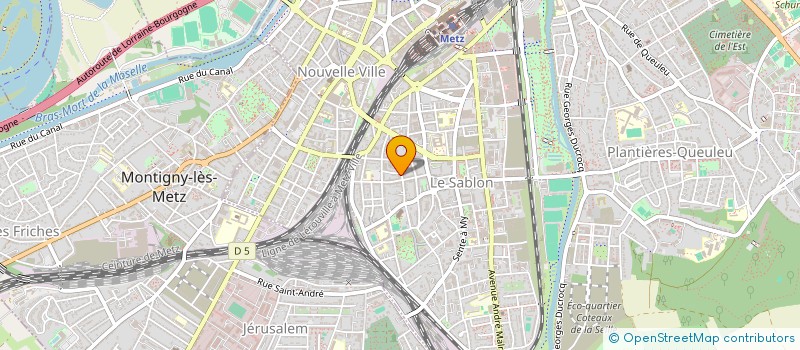 localisation de l'entreprise MADAME HELENE STASZOWSKI à METZ
