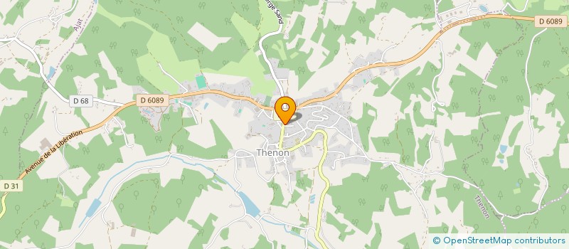 localisation de l'entreprise MADAME HELENE STOPFER  THENON