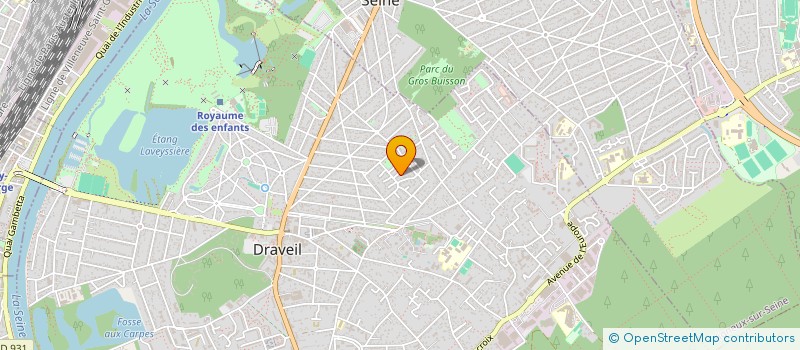 localisation de l'entreprise MADAME HELENE SUEL à DRAVEIL