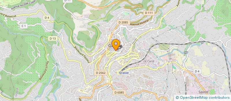 localisation de l'entreprise MADAME HELENE SURBELY à GRASSE