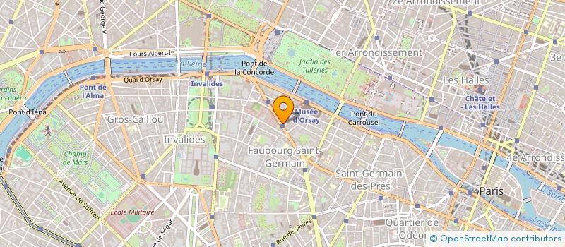 localisation de l'entreprise MADAME HELENE SUSINI  PARIS