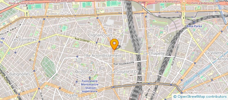 localisation de l'entreprise MADAME HELENE SUZANNE FROMONT  PARIS