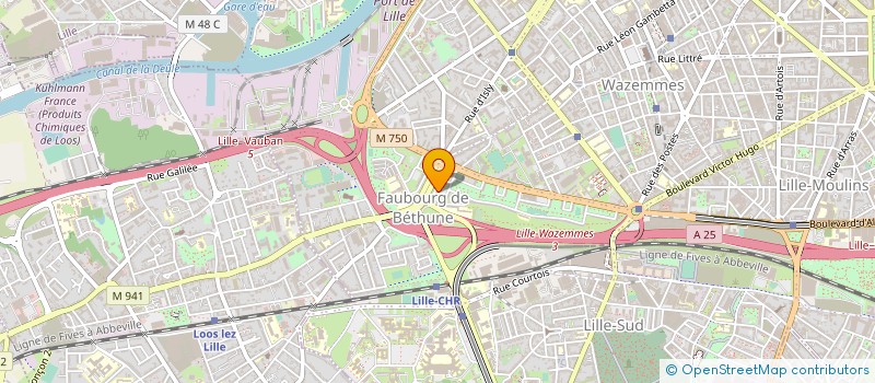 localisation de l'entreprise MADAME HELENE TALEUX à LILLE