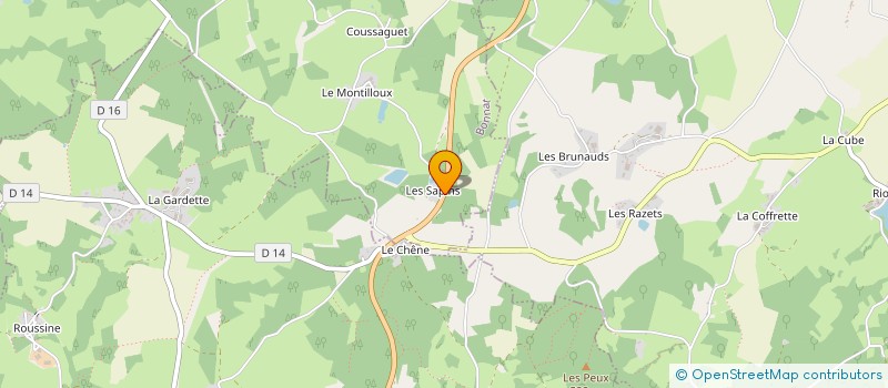 localisation de l'entreprise MADAME HELENE TARDIVEL  BONNAT