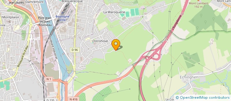 localisation de l'entreprise MADAME HELENE TASSART  SAINT-MARTIN-BOULOGNE