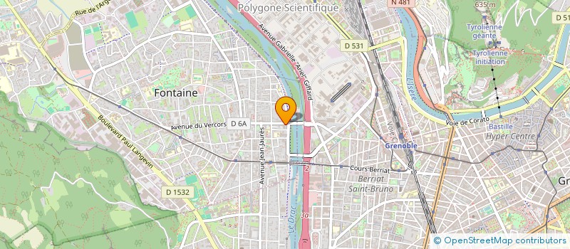 localisation de l'entreprise MADAME HELENE TAYOL  FONTAINE