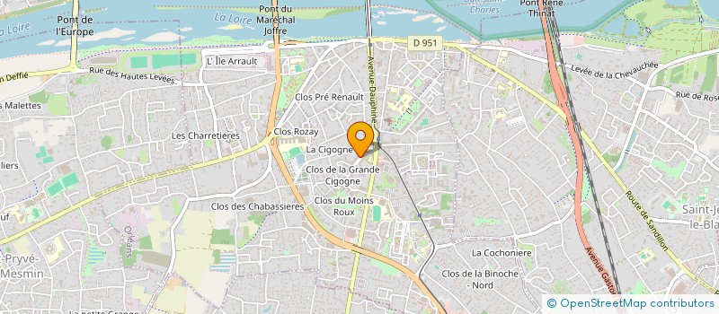 localisation de l'entreprise MADAME HELENE TEGEL à ORLEANS