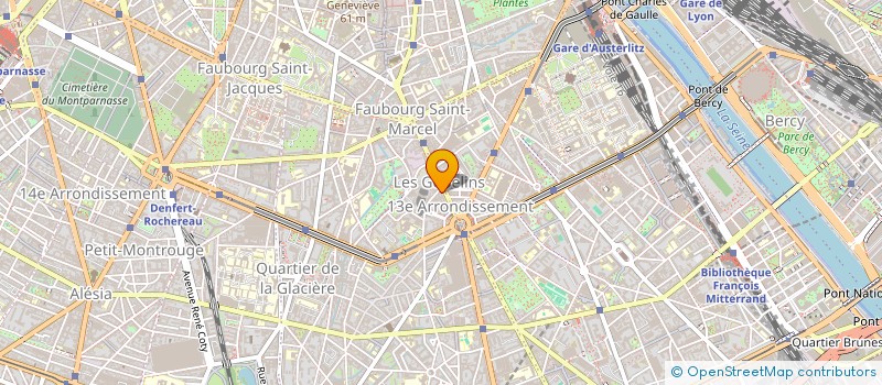 localisation de l'entreprise MADAME HELENE TEMIN à PARIS