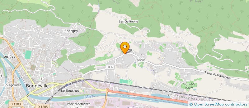 localisation de l'entreprise MADAME HELENE THAMMAVONG  AYSE