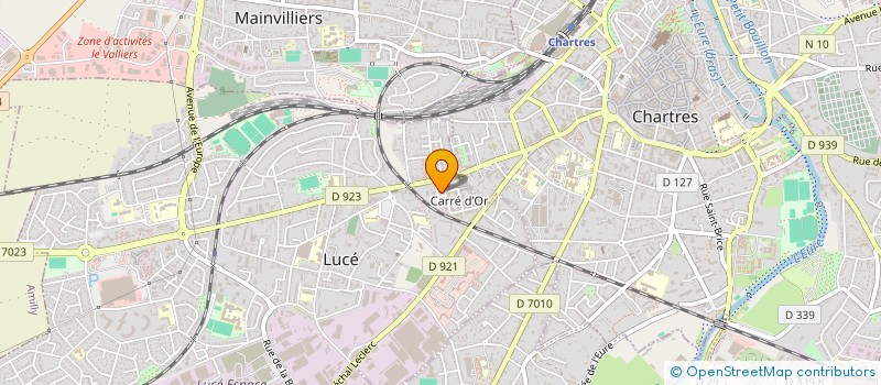 localisation de l'entreprise MADAME HELENE THEVARD à LUCE