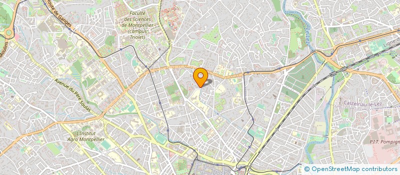 localisation de l'entreprise MADAME HELENE THEVENET à MONTPELLIER