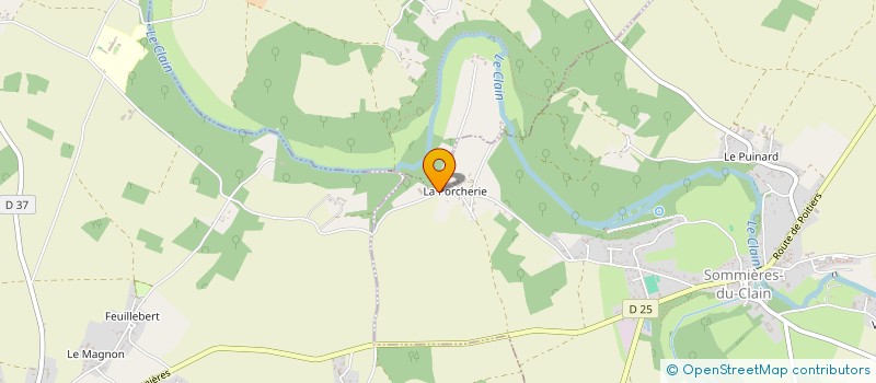 localisation de l'entreprise MADAME HELENE THEVENET  SOMMIERES-DU-CLAIN