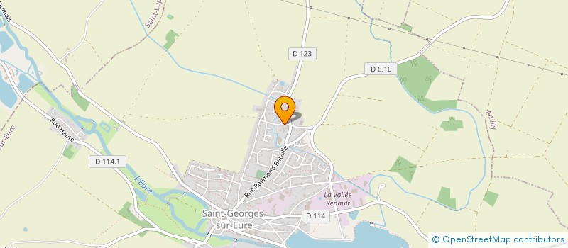 localisation de l'entreprise MADAME HELENE THIROUARD à SAINT-GEORGES-SUR-EURE