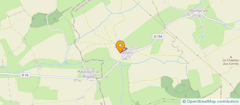 localisation de l'entreprise MADAME HELENE THIRY  AVILLERS