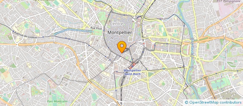 localisation de l'entreprise MADAME HELENE THIVET à MONTPELLIER