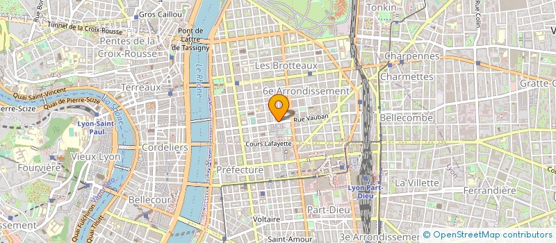 localisation de l'entreprise MADAME HELENE THYOT  LYON