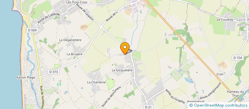 localisation de l'entreprise MADAME HELENE TIERCELIN à SAINT-PAIR-SUR-MER