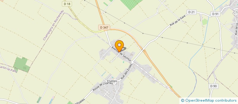 localisation de l'entreprise MADAME HELENE TIRMANT  SAINT-MARTIN-LA-PALLU