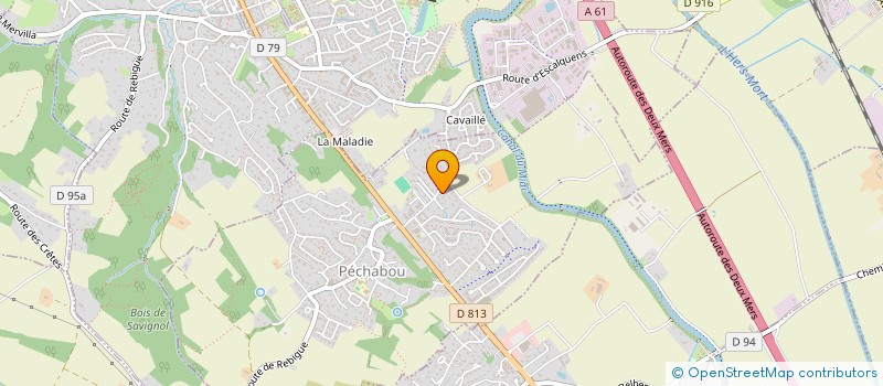 localisation de l'entreprise MADAME HELENE TOMAZ  PECHABOU