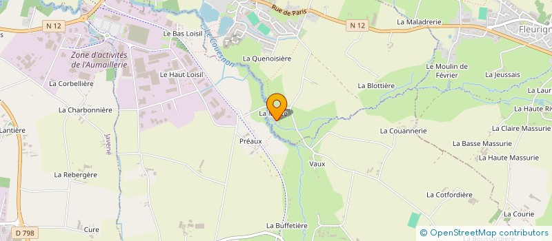 localisation de l'entreprise MADAME HELENE TONDOUX à BEAUCE