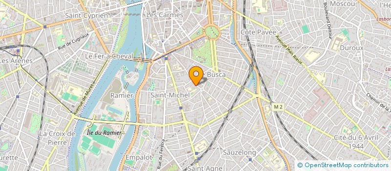 localisation de l'entreprise MADAME HELENE TOUZET à TOULOUSE