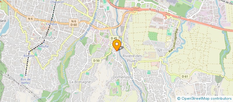 localisation de l'entreprise MADAME HELENE TRAN  SAINT-DENIS