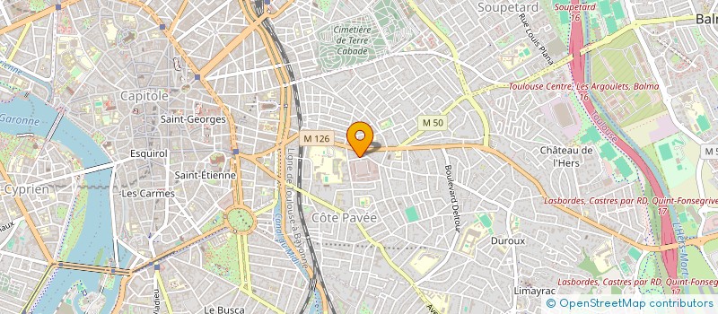 localisation de l'entreprise MADAME HELENE TRECA à TOULOUSE