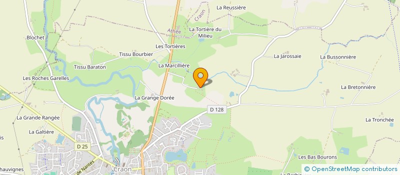 localisation de l'entreprise MADAME HELENE TRETON à CRAON