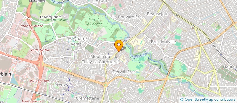localisation de l'entreprise MADAME HELENE TRIFARD  NANTES