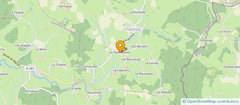 localisation de l'entreprise MADAME HELENE TROUILLET  GIBLES