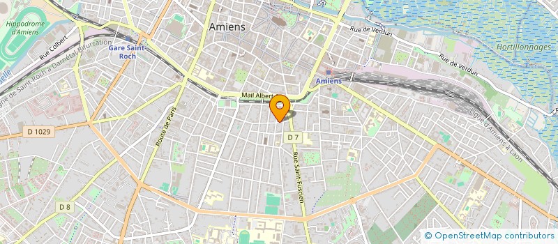 localisation de l'entreprise MADAME HELENE TROUILLET à AMIENS