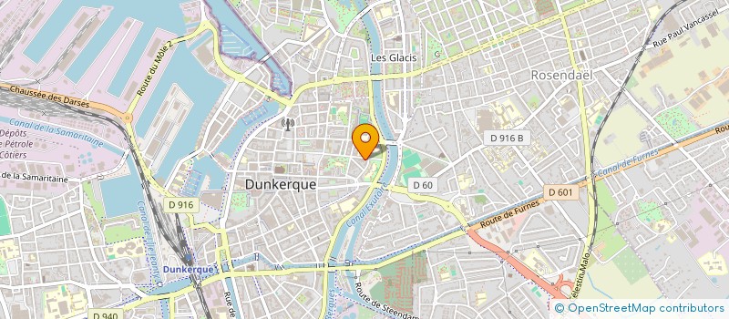 localisation de l'entreprise MADAME HELENE VAILLANT à DUNKERQUE