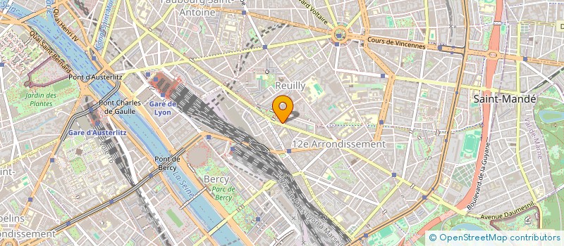 localisation de l'entreprise MADAME HELENE VALERIE ODILE BURG  PARIS