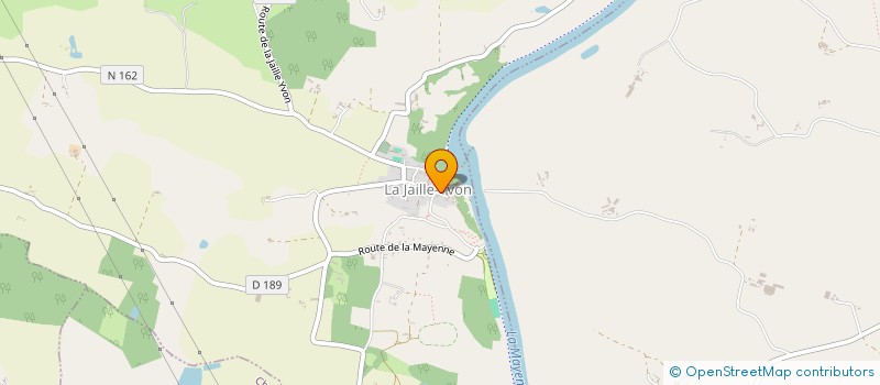 localisation de l'entreprise MADAME HELENE VALLET à LA JAILLE-YVON