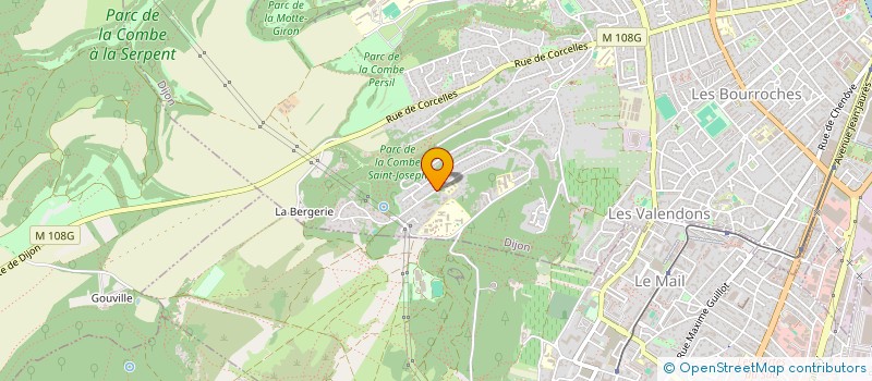 localisation de l'entreprise MADAME HELENE VALLOTTON  DIJON