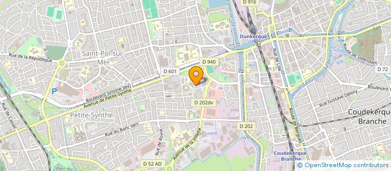 localisation de l'entreprise MADAME HELENE VAN-LOOCKE à DUNKERQUE