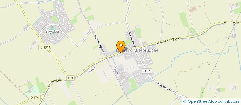 localisation de l'entreprise MADAME HELENE VANHAECKE à STEENE