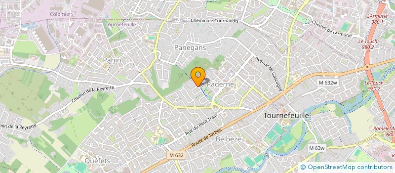 localisation de l'entreprise MADAME HELENE VANNIER  PLAISANCE-DU-TOUCH