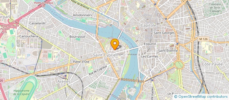 localisation de l'entreprise MADAME HELENE VANNUCCI à TOULOUSE