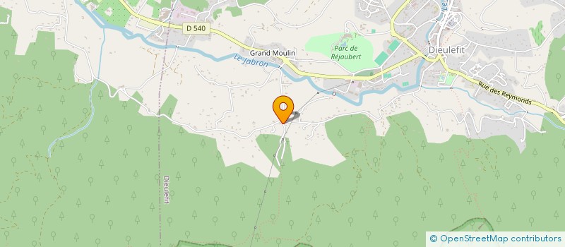 localisation de l'entreprise MADAME HELENE VANVOOREN à DIEULEFIT