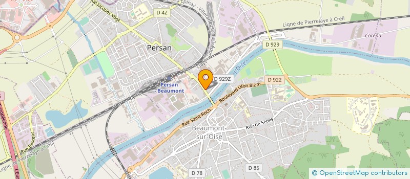 localisation de l'entreprise MADAME HELENE VARLET  PERSAN