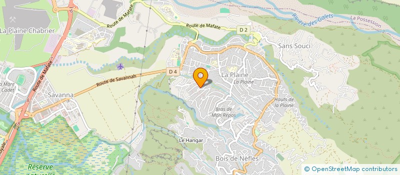 localisation de l'entreprise MADAME HELENE VASSET  SAINT-LEU