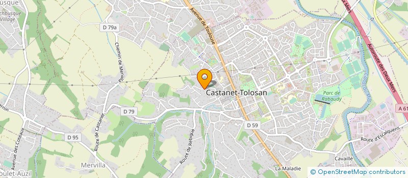 localisation de l'entreprise MADAME HELENE VAUCHEL à CASTANET-TOLOSAN