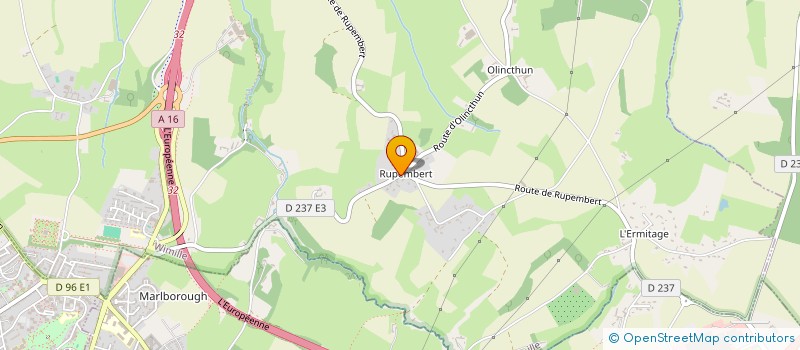 localisation de l'entreprise MADAME HELENE VAUDE  WIMILLE