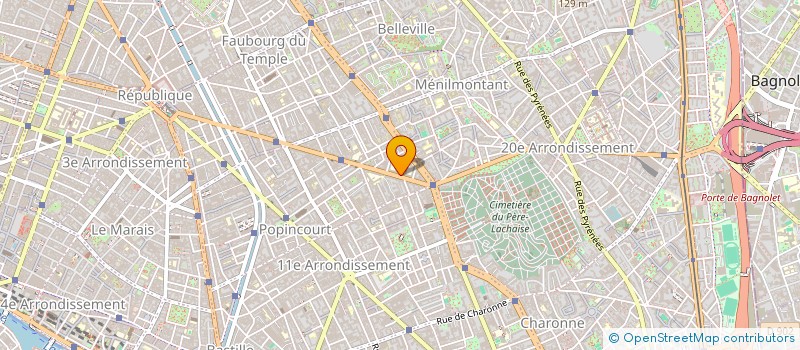 localisation de l'entreprise MADAME HELENE VELLUET  PARIS